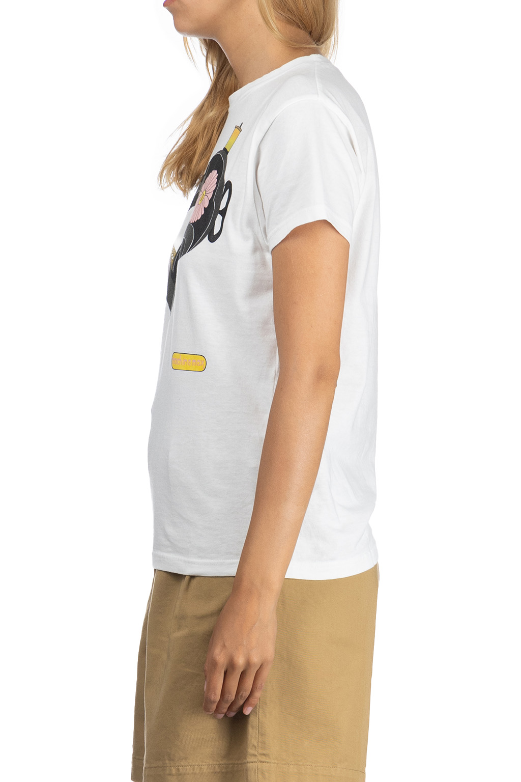 Kapital 20/-Jersey Crew Tee (MISHIN MAX) - White
