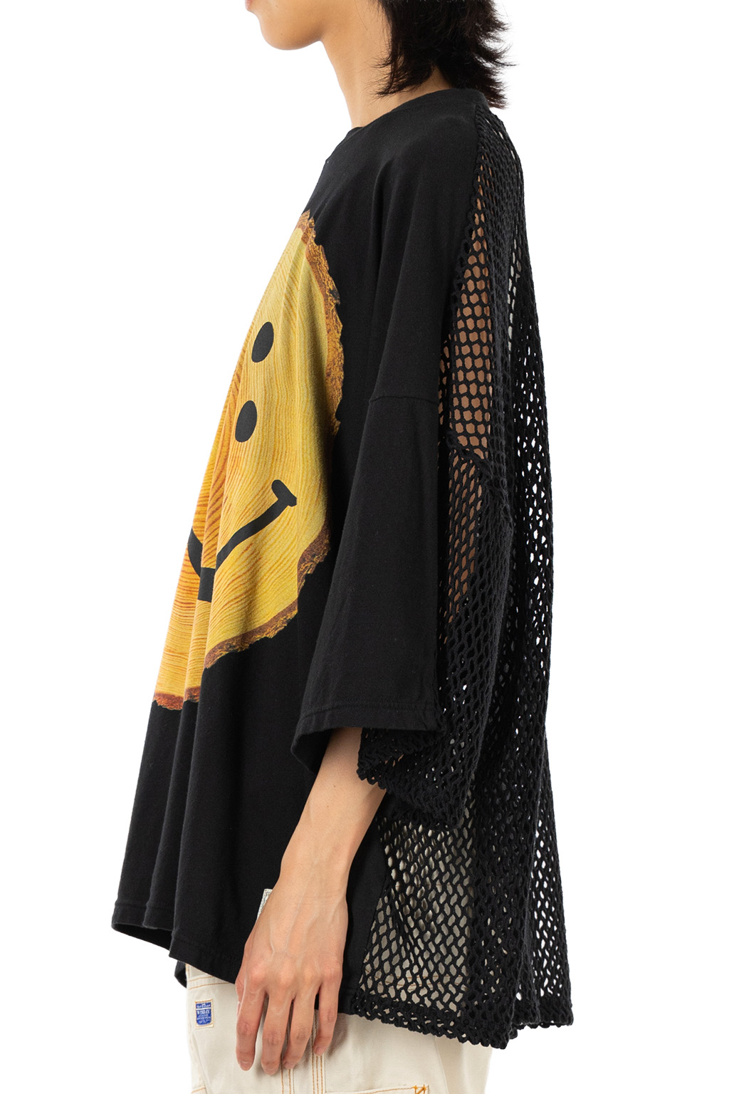 Kapital - 20/-Jersey KATABIRA HUGE-T (Tree Trunk RAINBOWY) - Black