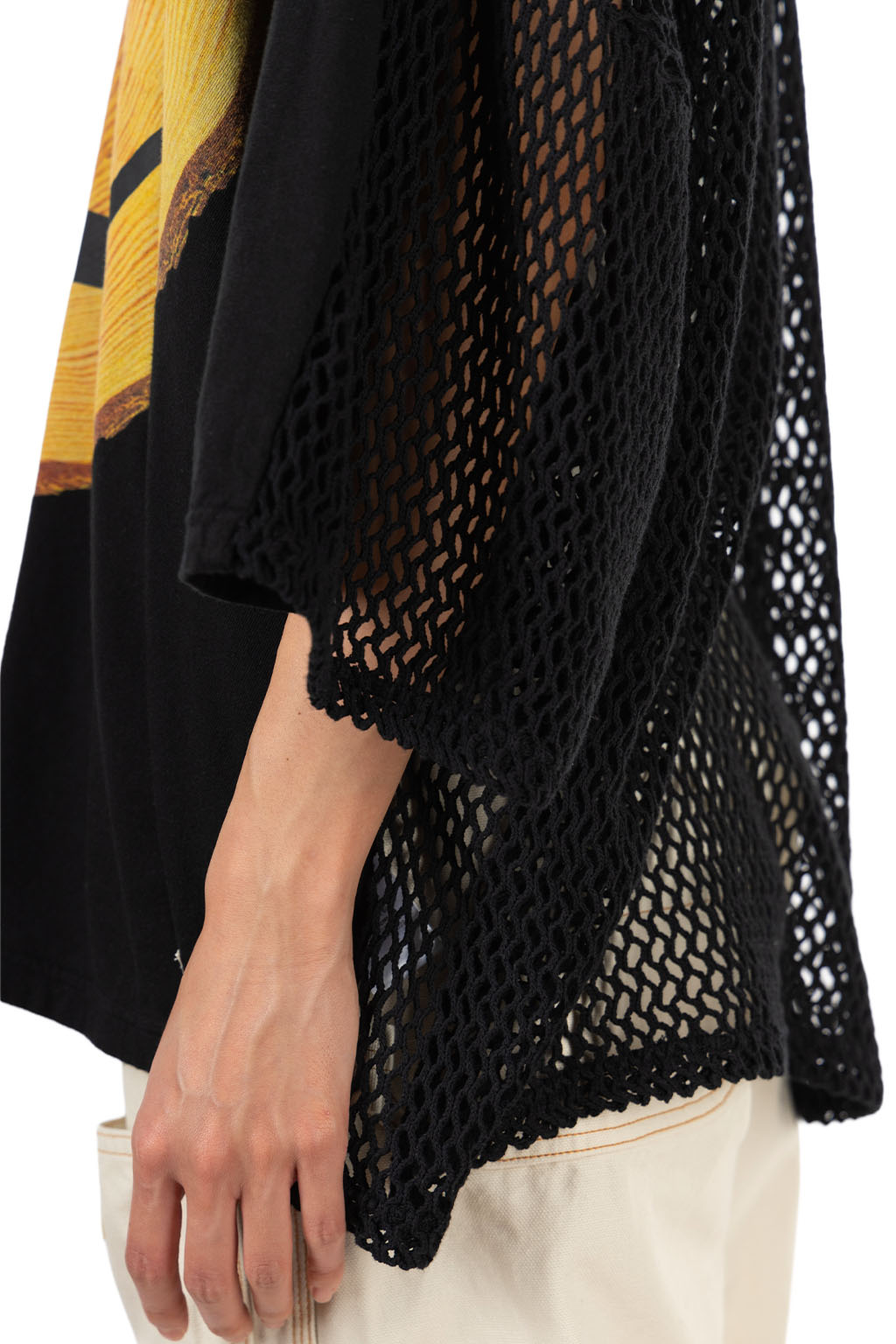 Kapital - 20/-Jersey KATABIRA HUGE-T (Tree Trunk RAINBOWY) - Black