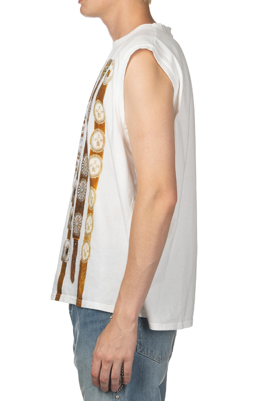 Kapital - 20/ - Jersey Non-Sleeve T (Curtain Concho)