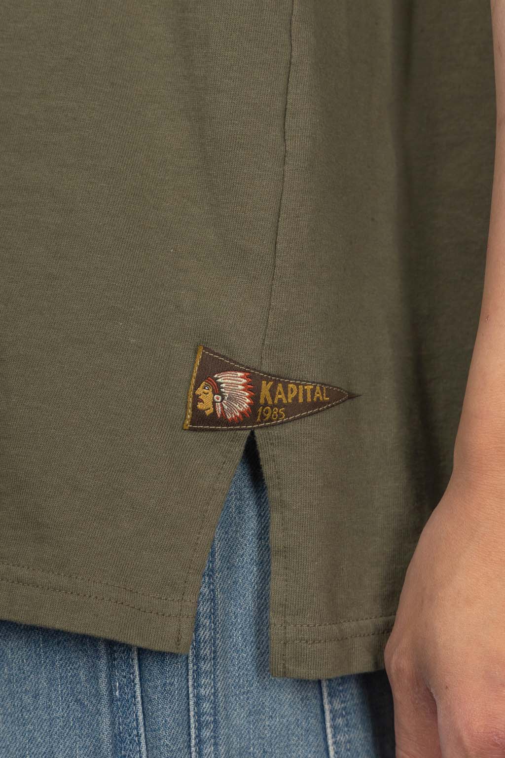 Kapital - 20 - Jersey PENNANT T -3 Flags - Khaki