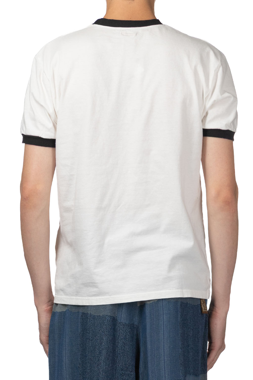 Kapital - 20/-Jersey RINGER Pocket T (LIFE KAPRICCIO) - White
