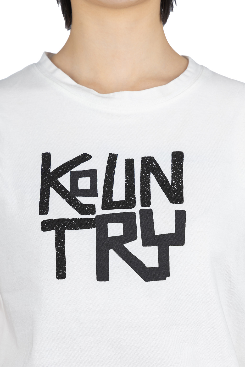 Kapital - 20/-Jersey ROOKIE Crew T (KOUNTRY) - Black