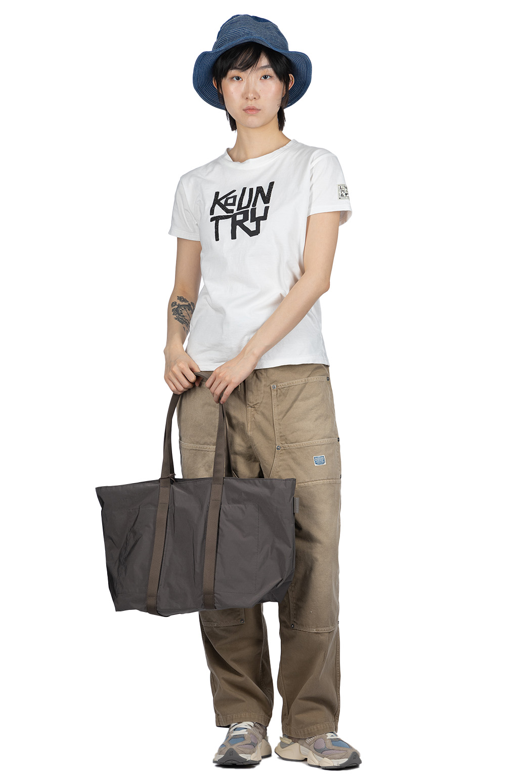 Kapital - 20/-Jersey ROOKIE Crew T (KOUNTRY) - Black
