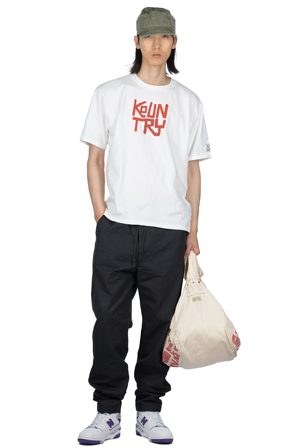 Kapital - 20/-Jersey ROOKIE Crew T (KOUNTRY) - Red