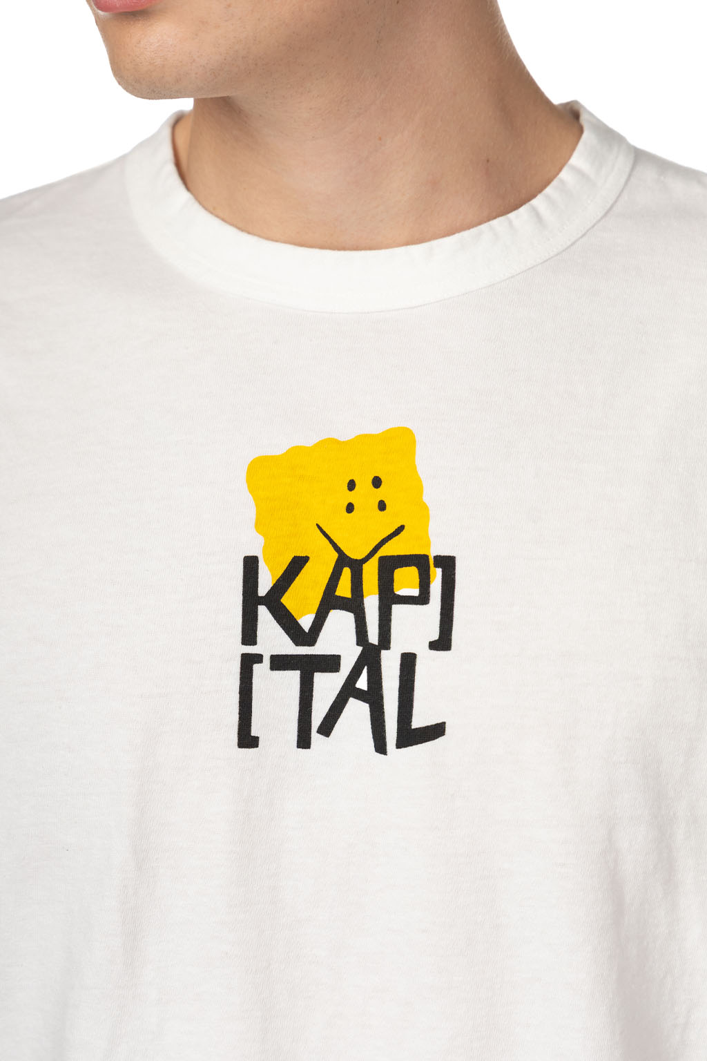 Kapital - 20-Jersey ROOKIE Crew T (PECKISH KAP) - Yellow