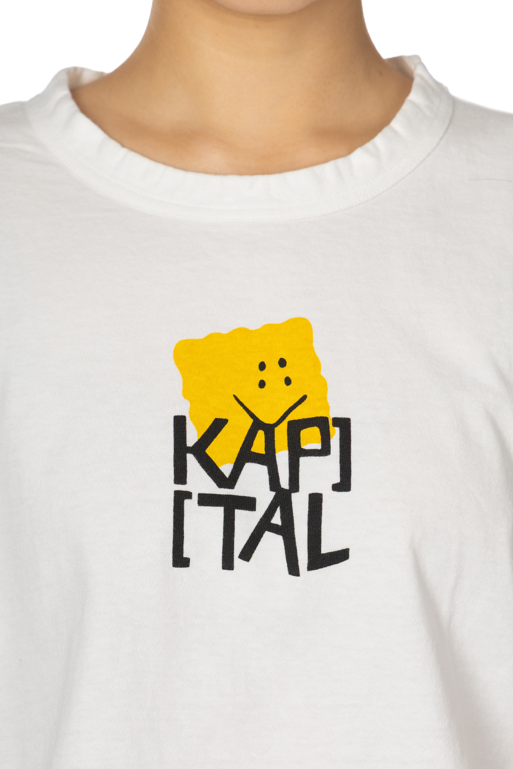 Kapital - 20-Jersey ROOKIE Crew T (PECKISH KAP) - Yellow
