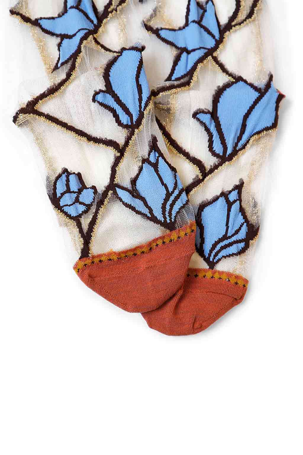Kapital - 200 Yarns MAGNOIA See-Through Socks in 4 Color Chioces