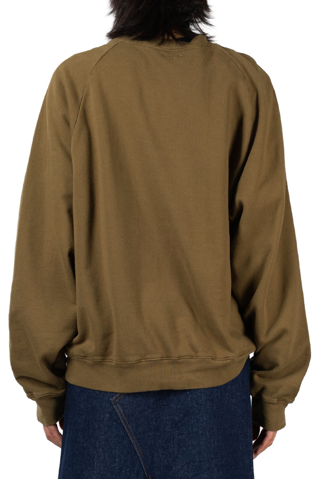 Kapital - 30/-Fleece x Fur GRIZZLY SWT (SPEAKEASY KAPITAL) - Khaki