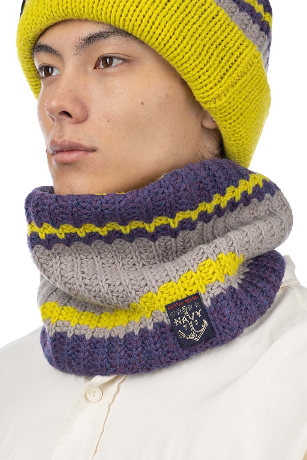 Kapital - 3G Wool Cable Snood in 5 Color Choices