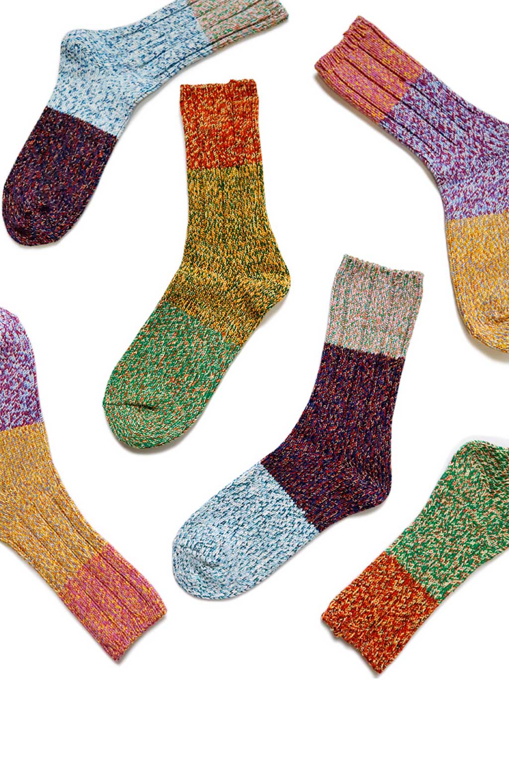 Kapital 56 Yarns Asymmetry GOGH Grandrelle Yarn Socks - 3 Colors