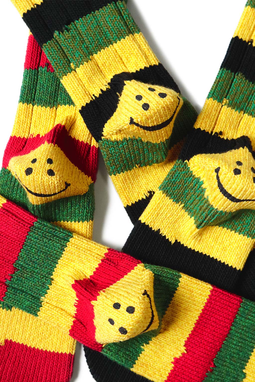 Kapital 56 Yarns RASTA RAINBOWY HAPPY HEEL Socks - 2 Colour Choices