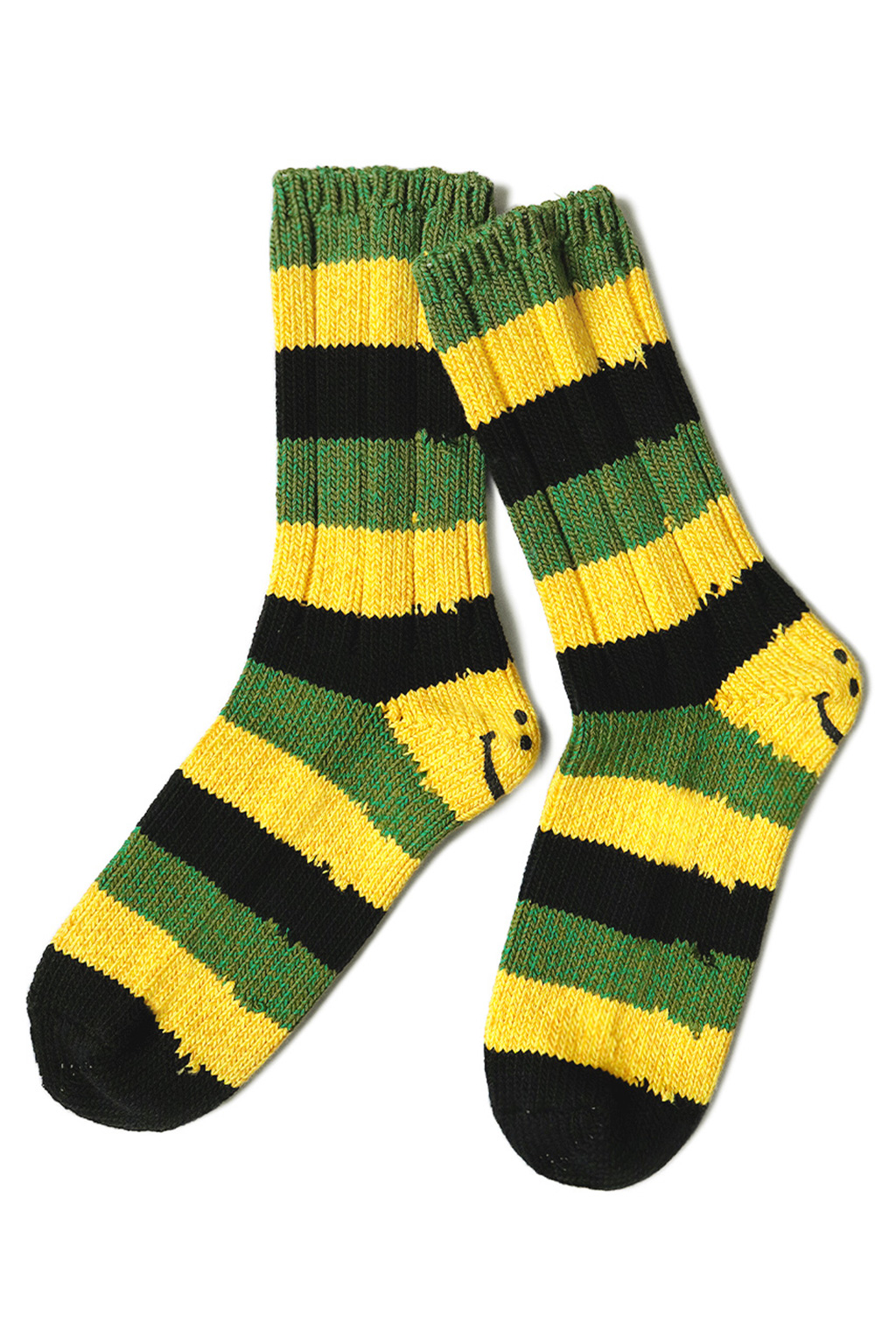 Kapital 56 Yarns RASTA RAINBOWY HAPPY HEEL Socks - 2 Colour Choices