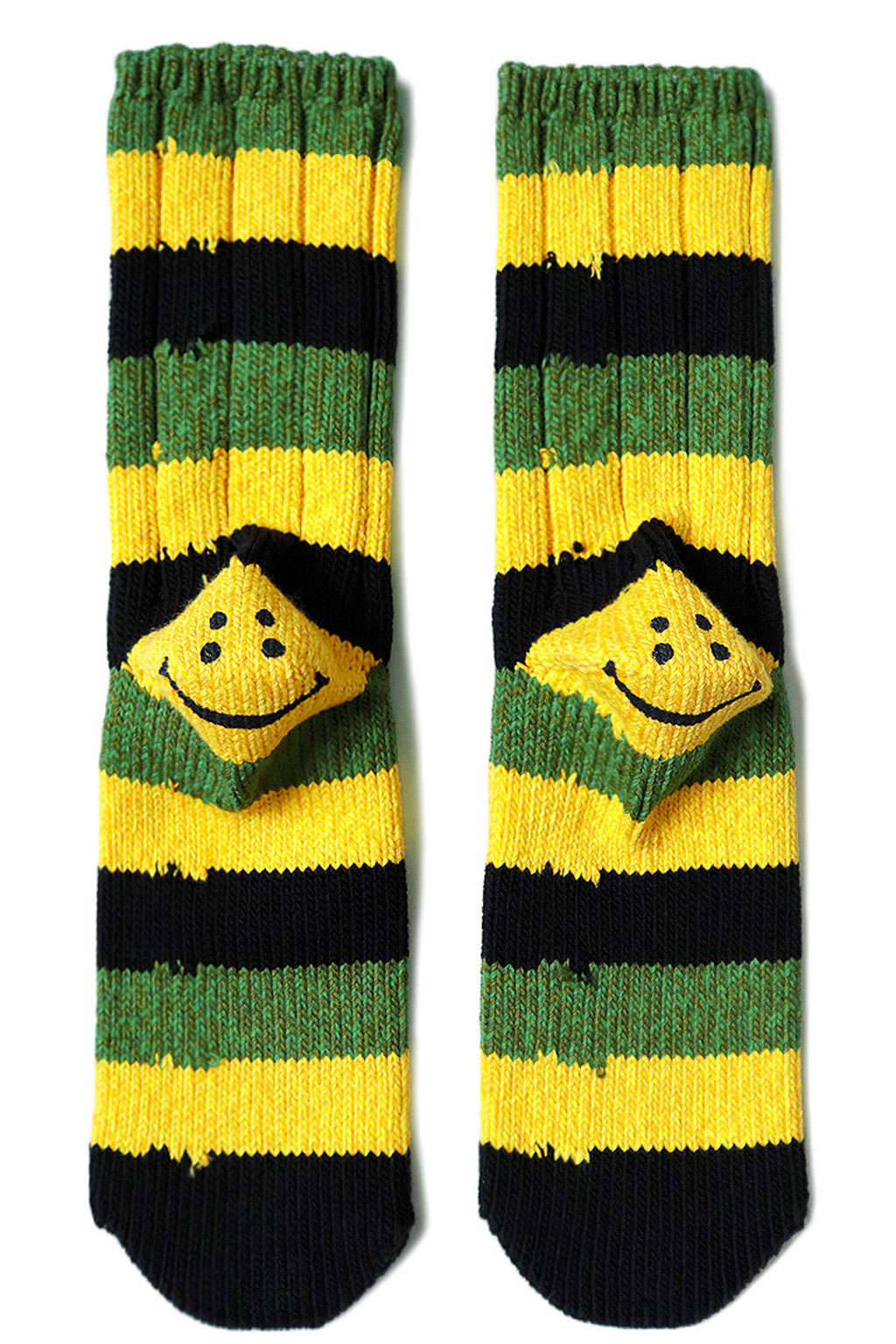 Kapital 56 Yarns RASTA RAINBOWY HAPPY HEEL Socks - 2 Colour Choices