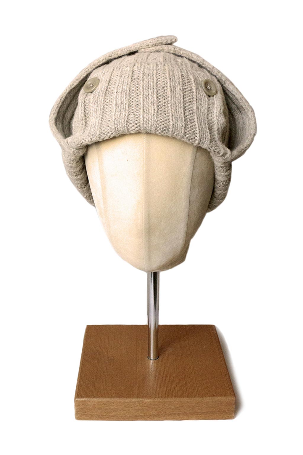 Kapital 5G Wool 3x3 Rib Knit Hunting Cap - 3 Colors