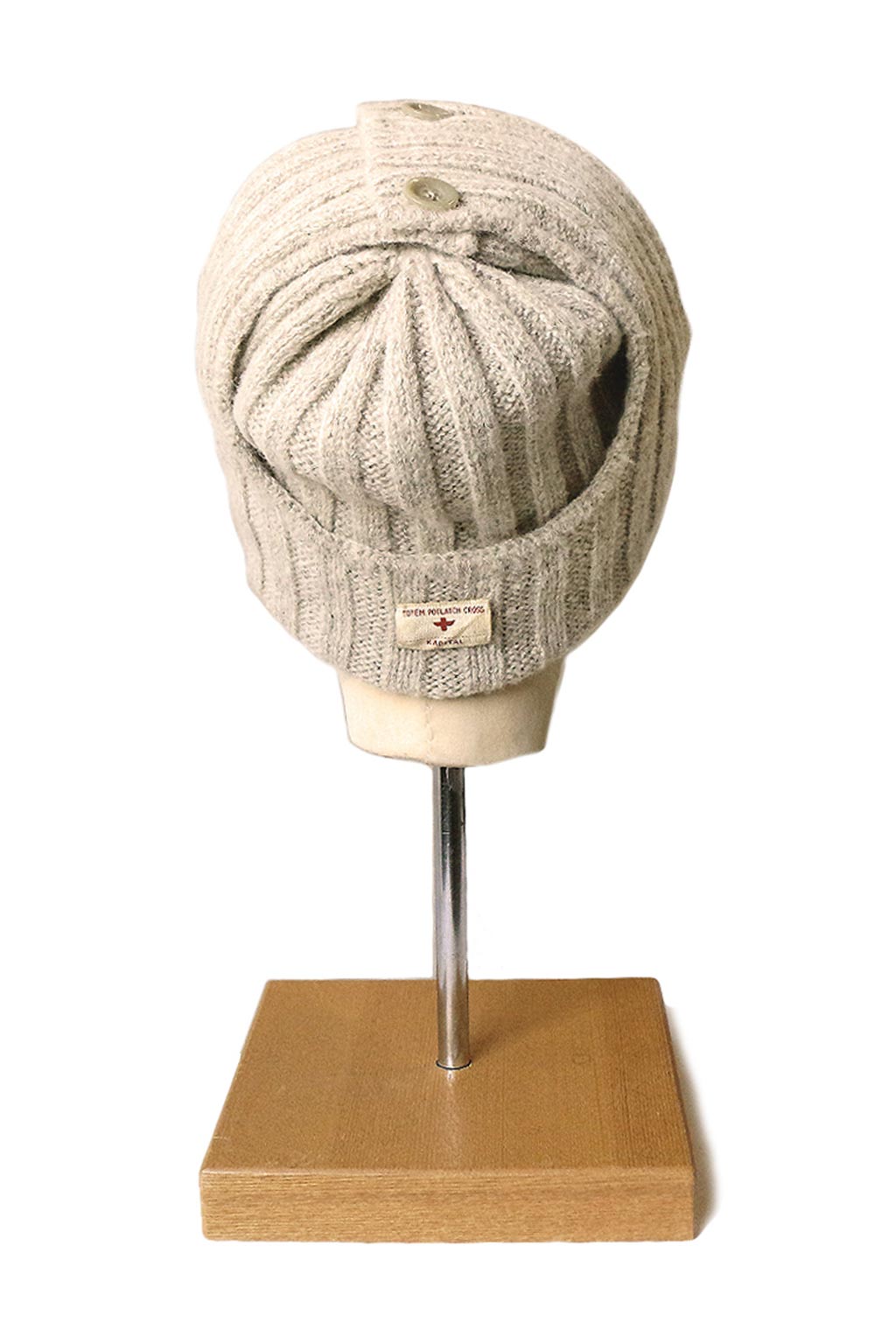 Kapital 5G Wool 3x3 Rib Knit Hunting Cap - 3 Colors
