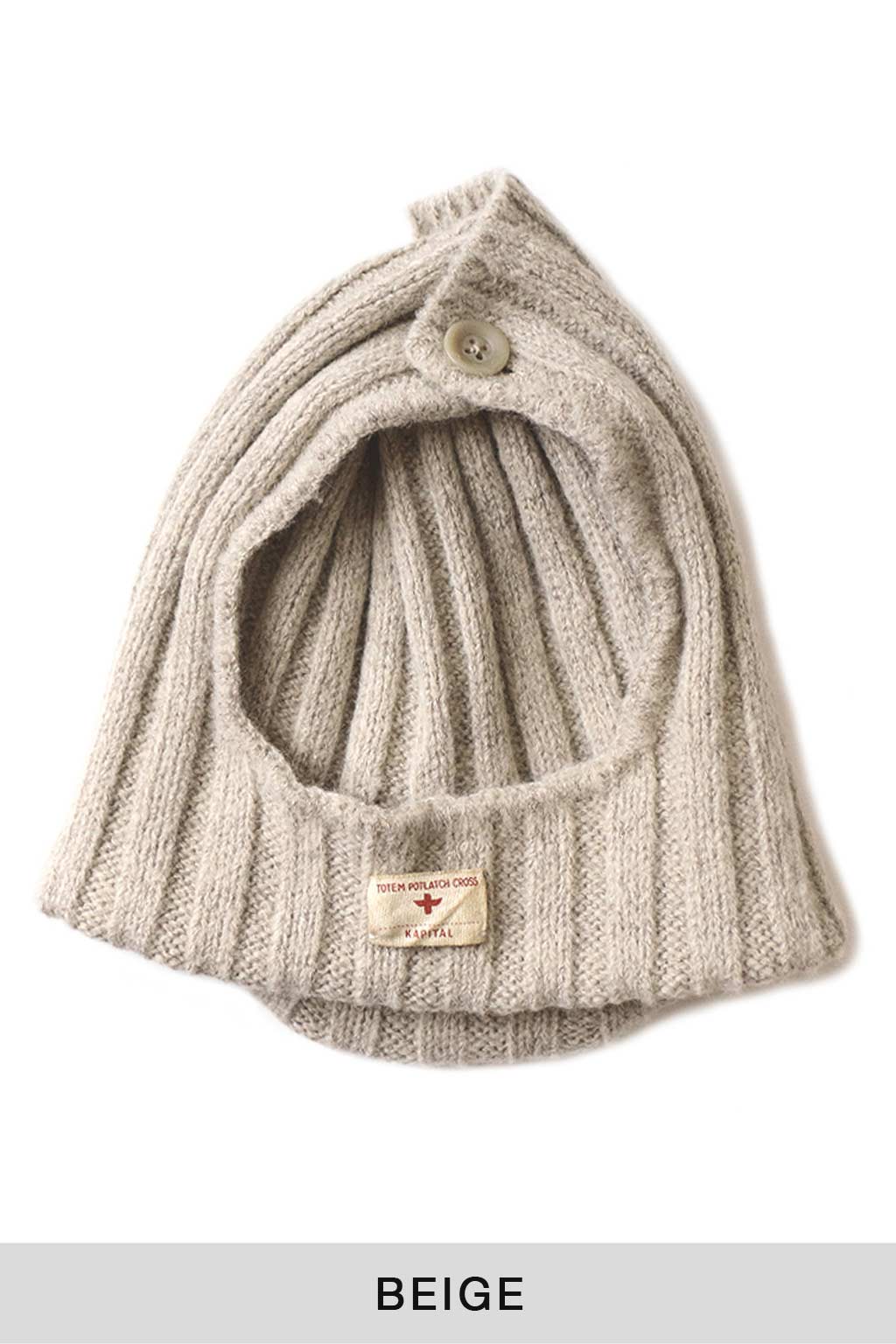 Kapital 5G Wool 3x3 Rib Knit Hunting Cap - 3 Colors