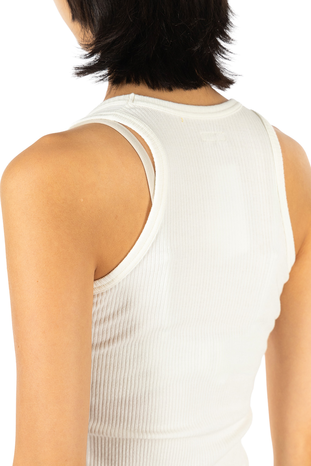 Kapital - 60-2 Stretch Jersey Tank Top (Concho CONEYBOWY) - White