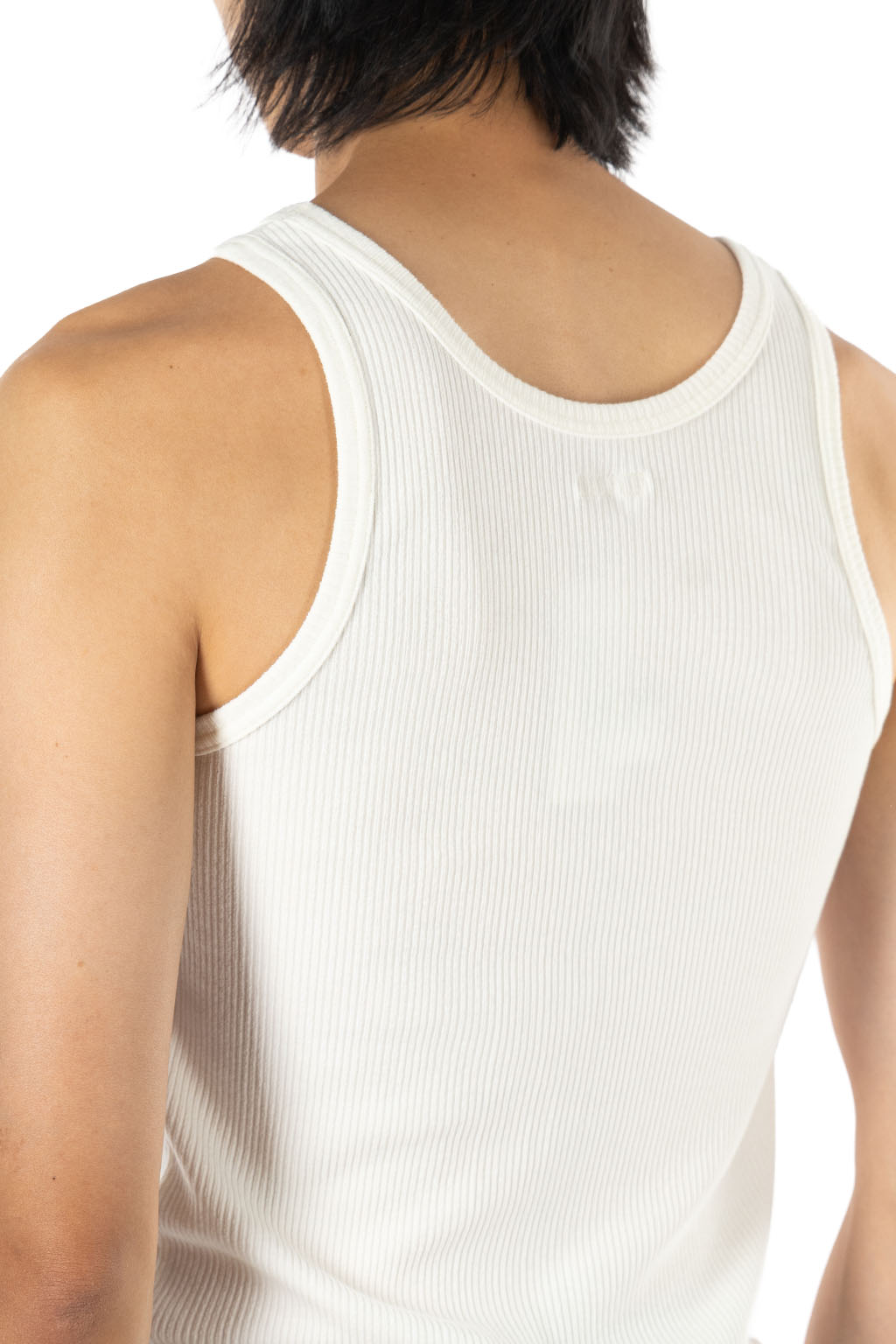 Kapital - 60-2 Stretch Jersey Tank Top (Concho CONEYBOWY) - White