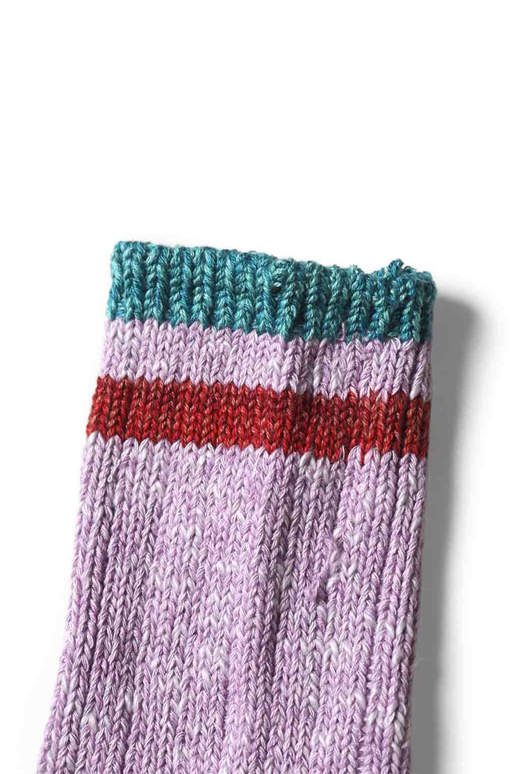 Kapital - 60 Yarns IVY RAINBOWY HAPPY HEEL-Hold Socks - 5 Color Choices