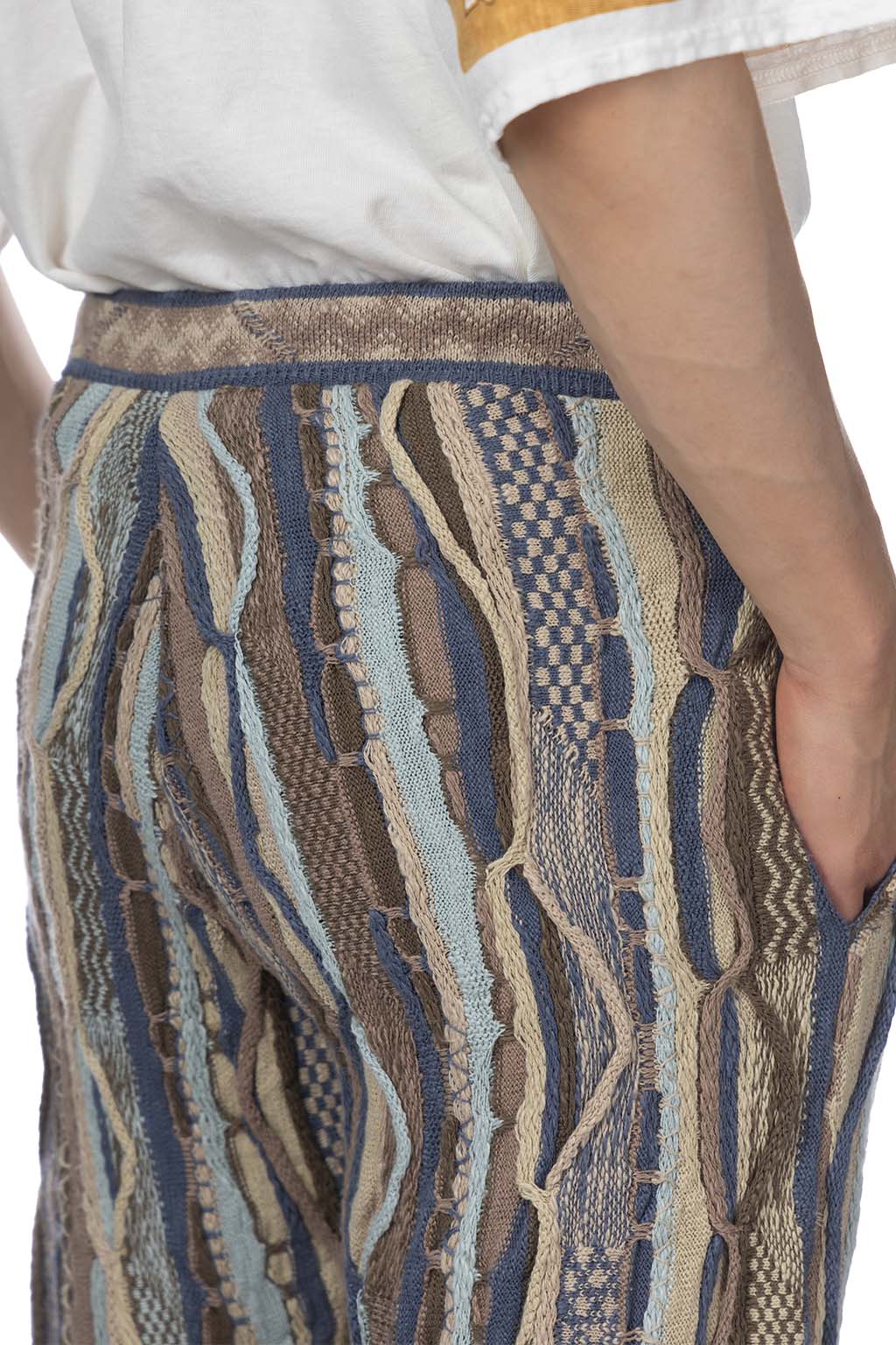 Kapital 7G Knit GAUDY SWT Pants - Navy