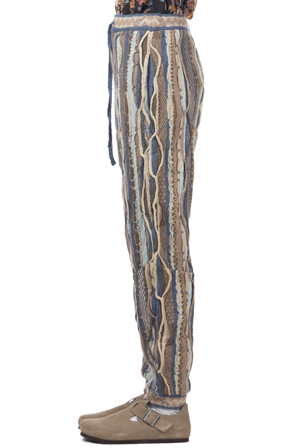Kapital 7G Knit GAUDY SWT Pants - Navy
