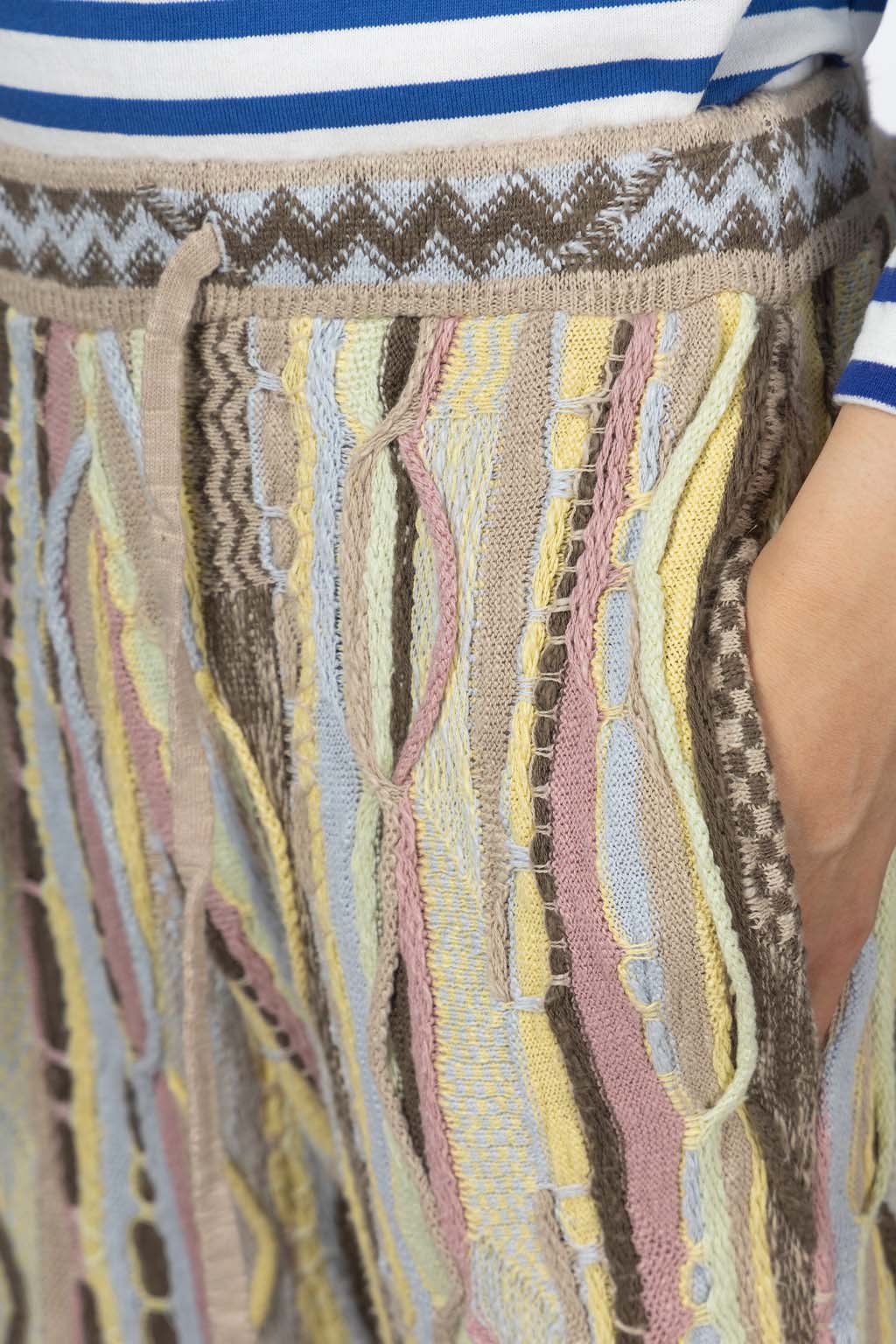 Kapital 7G Knit GAUDY SWT Pants - Yellow