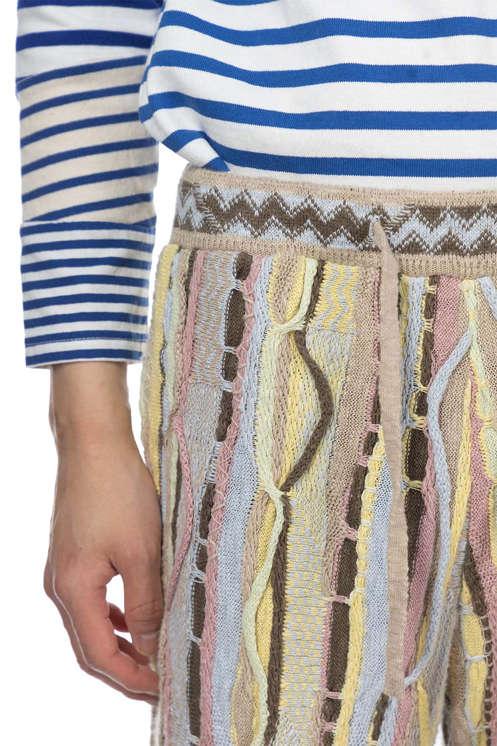 Kapital 7G Knit GAUDY SWT Pants - Yellow