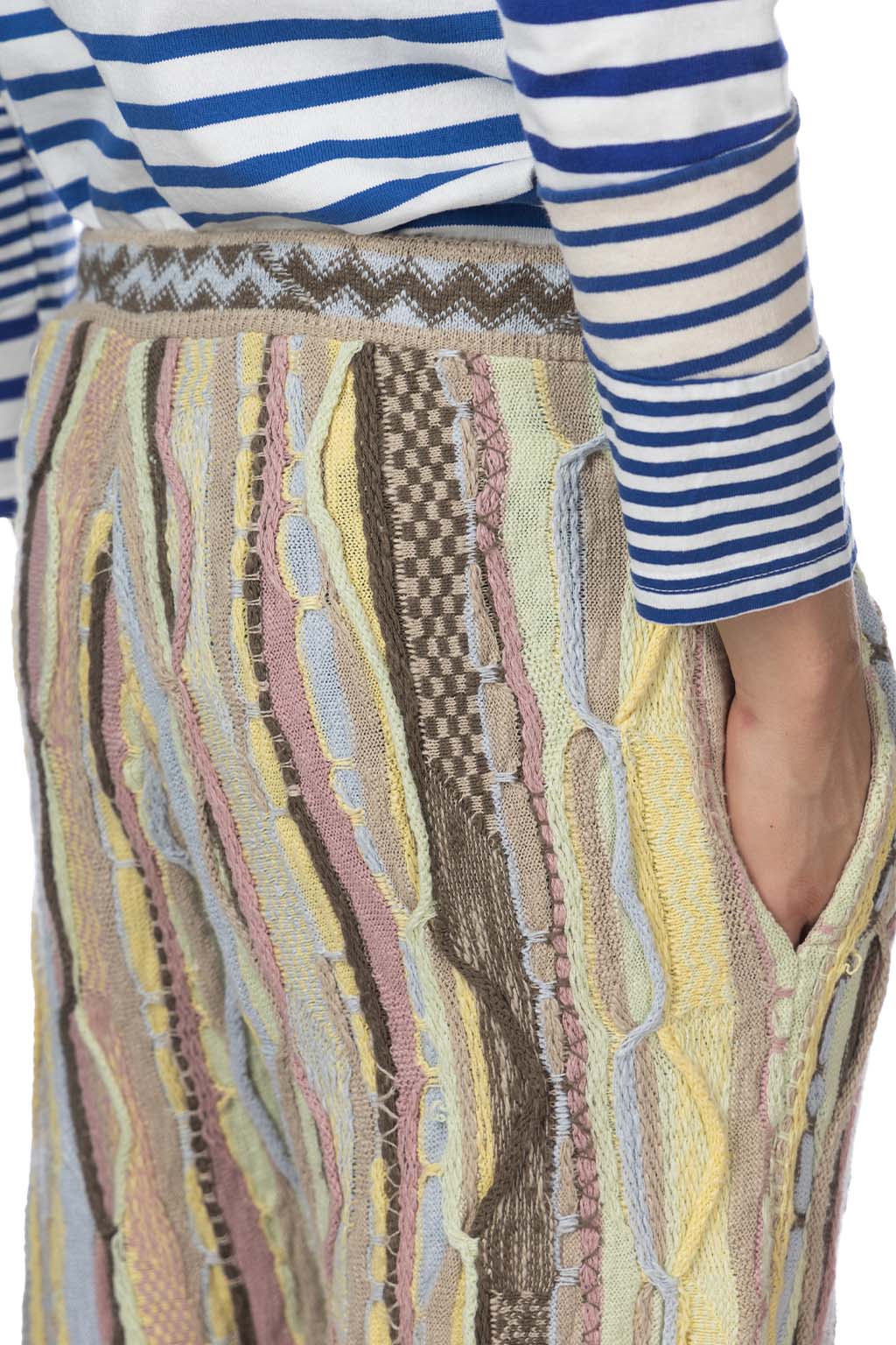 Kapital 7G Knit GAUDY SWT Pants - Yellow