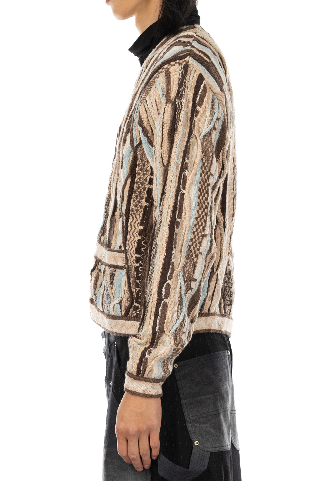 BlueButtonShop - Kapital - Kapital-7G-Knit-GAUDY-Short-Cardigan