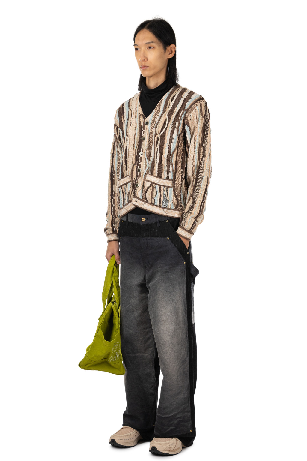 BlueButtonShop - Kapital - Kapital-7G-Knit-GAUDY-Short-Cardigan