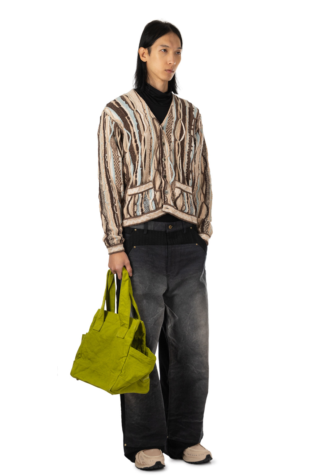 BlueButtonShop - Kapital - Kapital-7G-Knit-GAUDY-Short-Cardigan