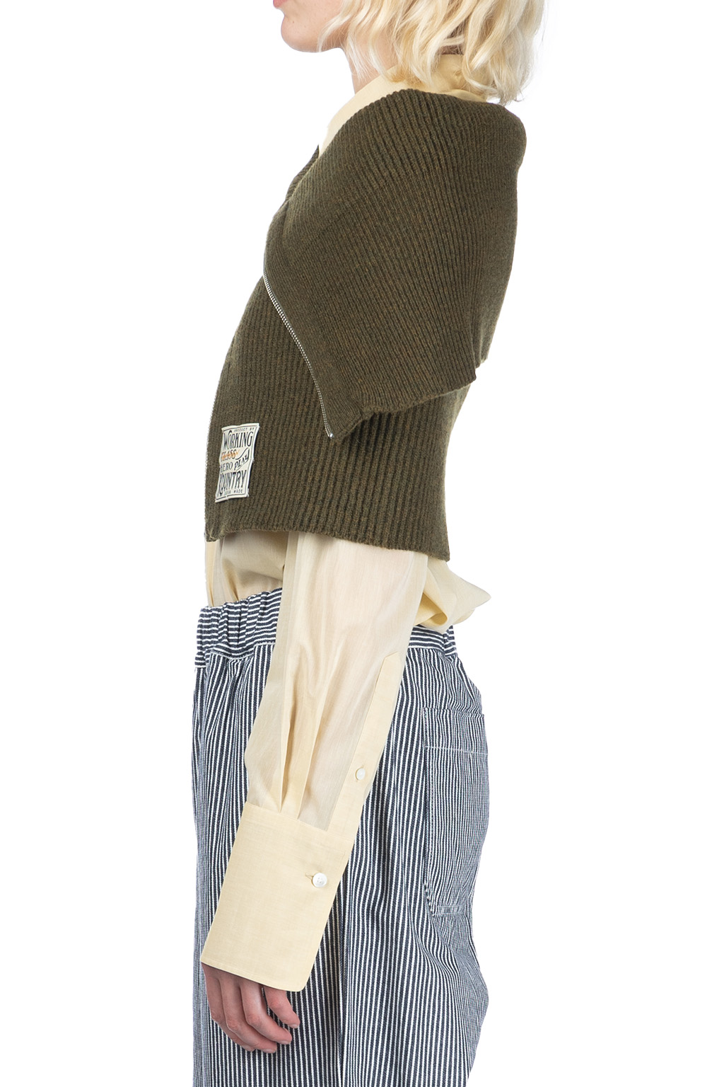 トップス archive comme ca ism double zip Knit archive comme ca ism double zip Knit