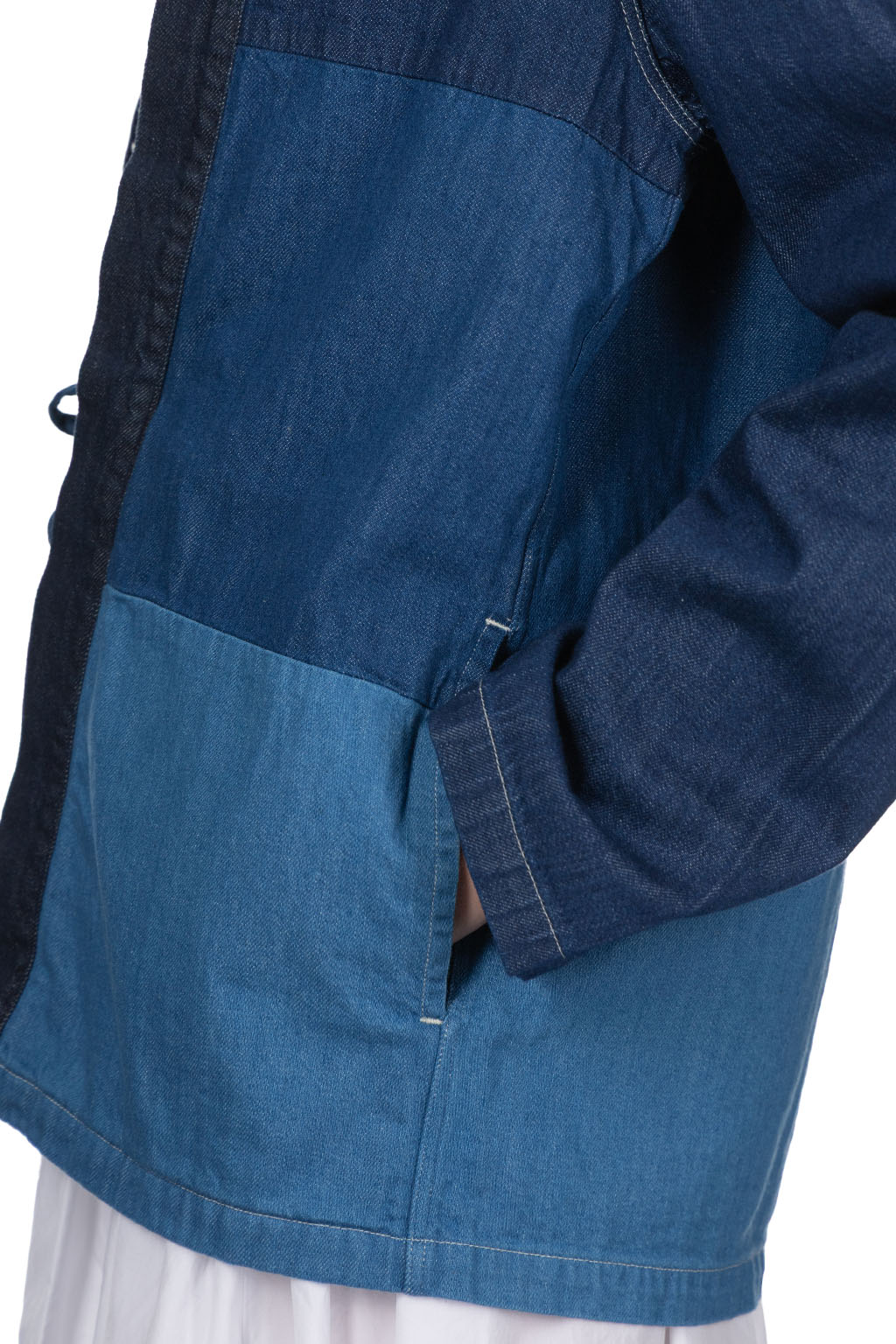 Kapital 8oz Denim 4TONE KAKASHI Shirt