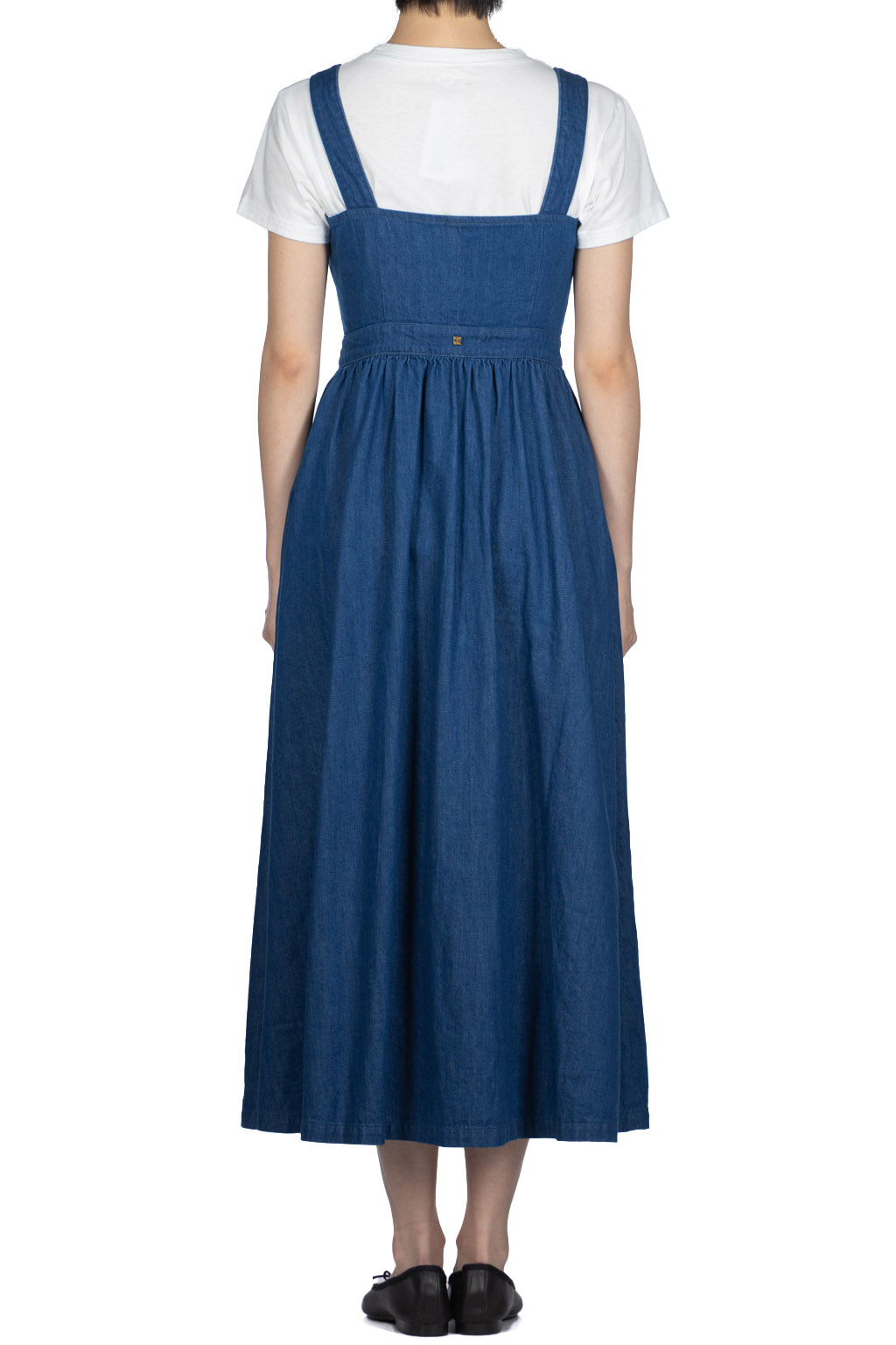 Kapital - 8oz Denim BAKER Jumper Skirt - Indigo