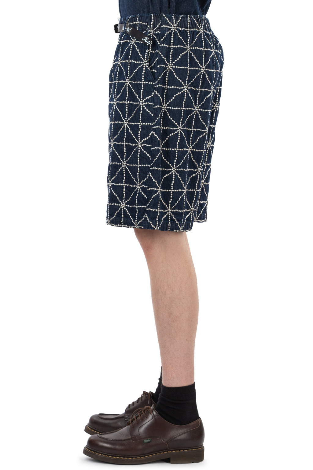 Kapital - 8oz Denim FOLK-DOJO EASY Shorts - Dark