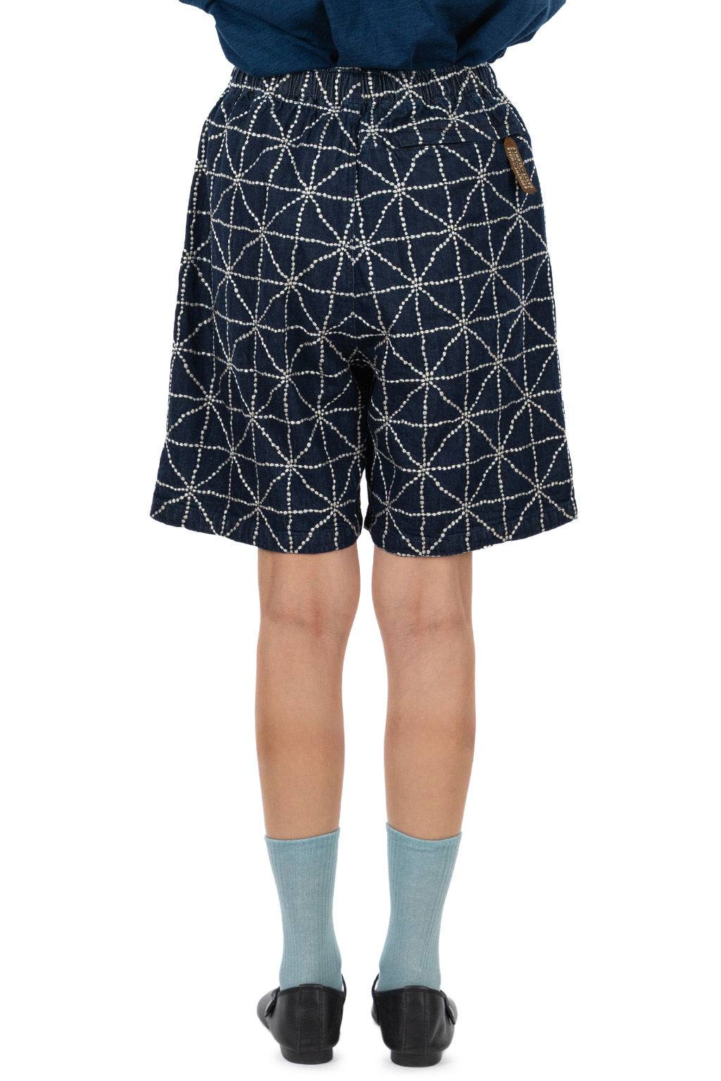 Kapital - 8oz Denim FOLK-DOJO EASY Shorts - Dark