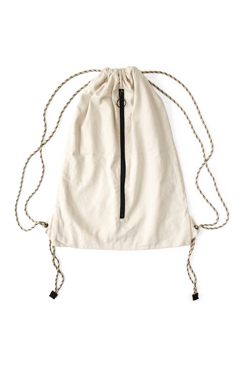 Kapital - 8oz Denim Knapsac (Hemp Leaf FUROSHIKI Embroidery) - Natural