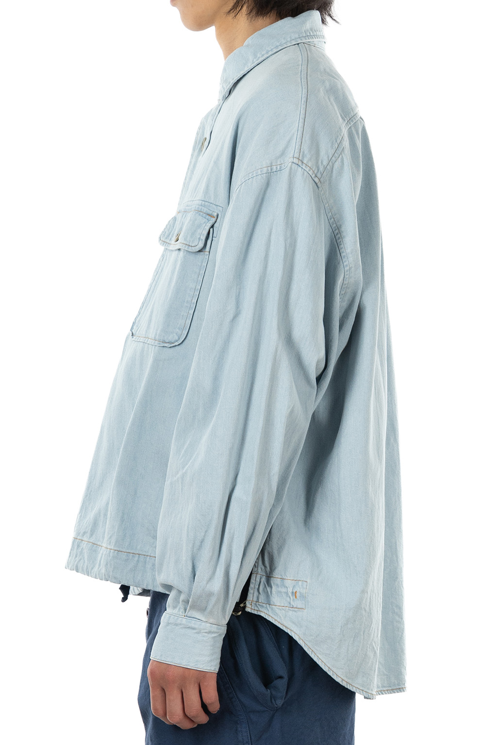 Kapital - 8oz Denim Shirt Anorak - PRO