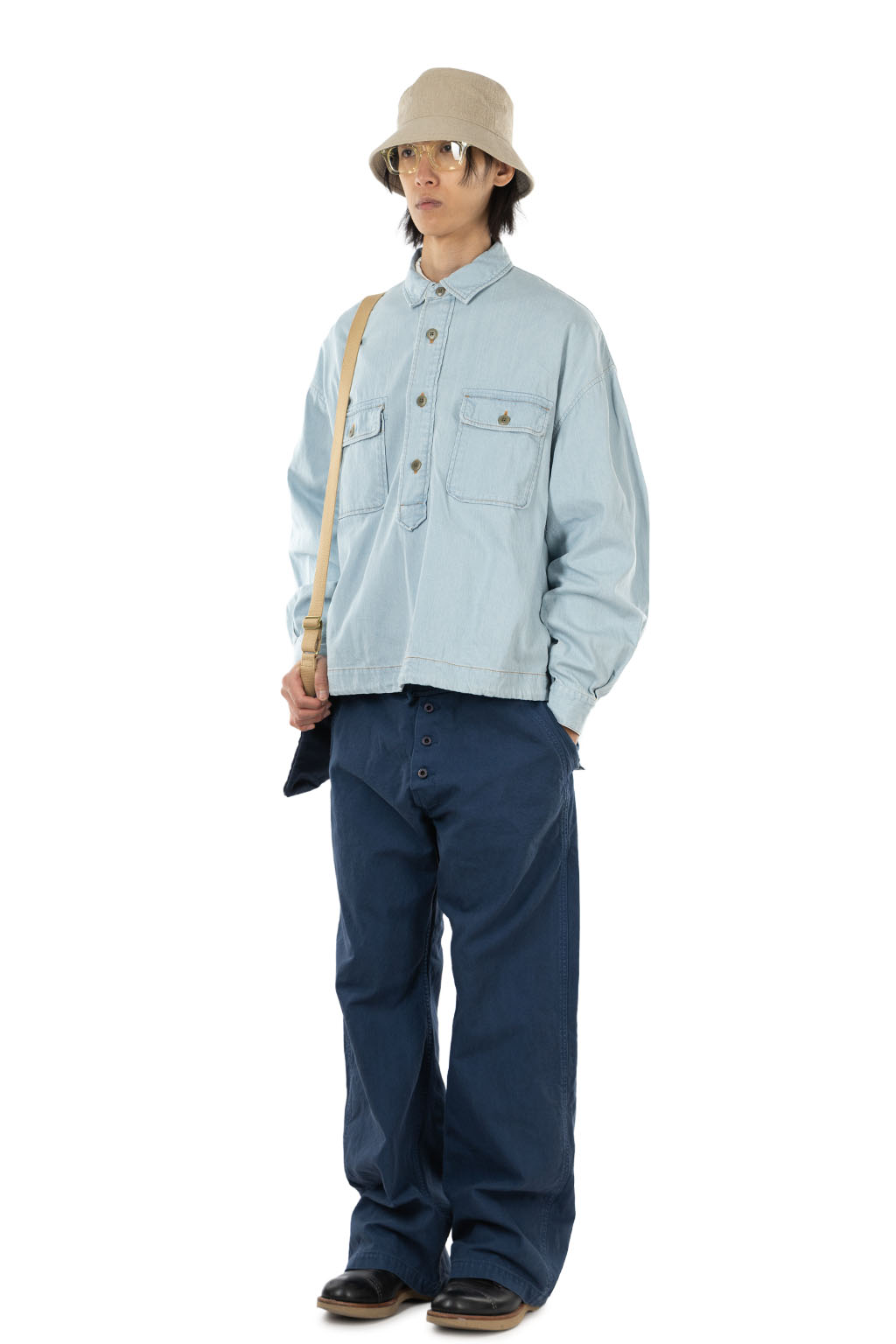Kapital - 8oz Denim Shirt Anorak - PRO