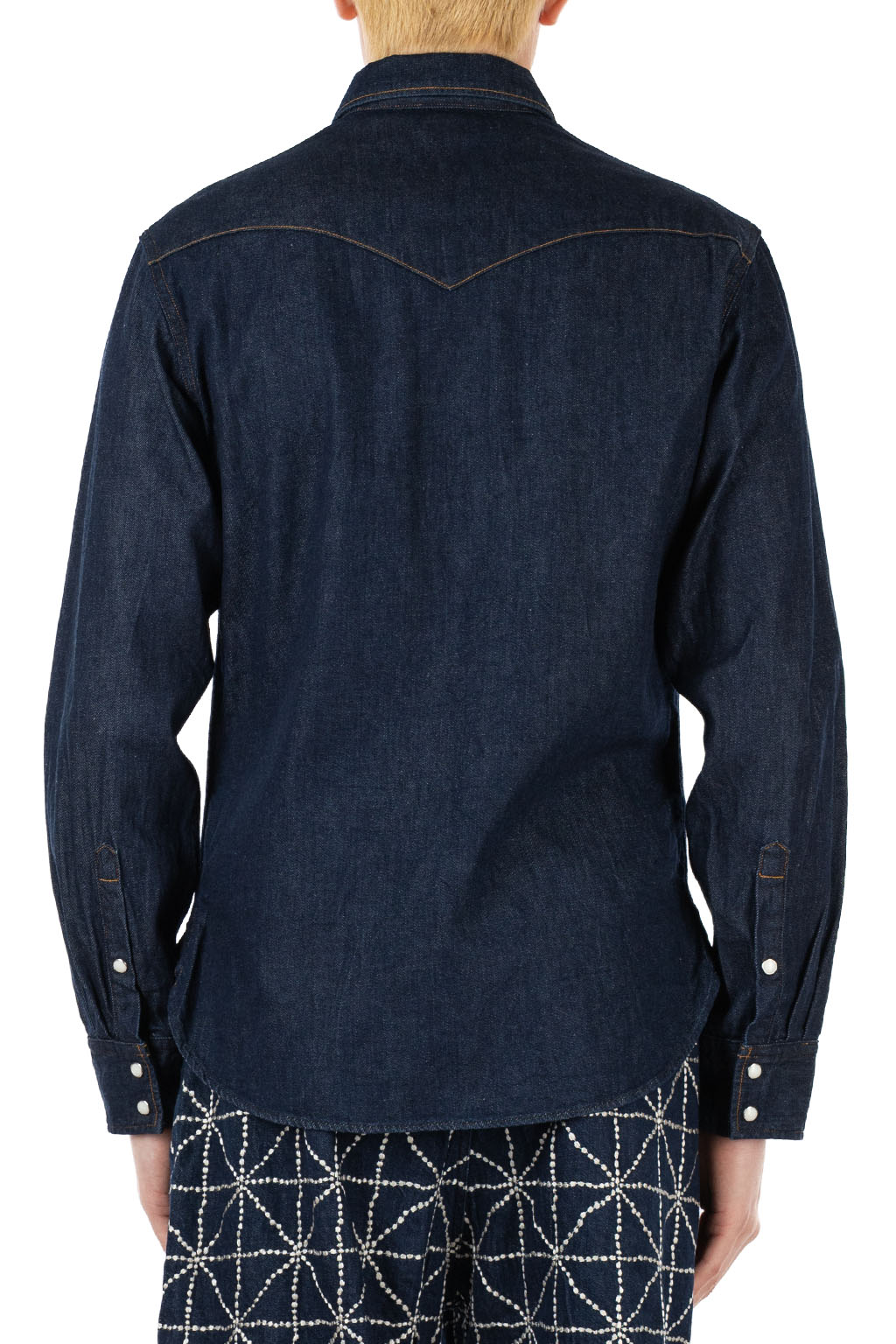 Kapital - 8oz Denim Western Shirt - Indigo