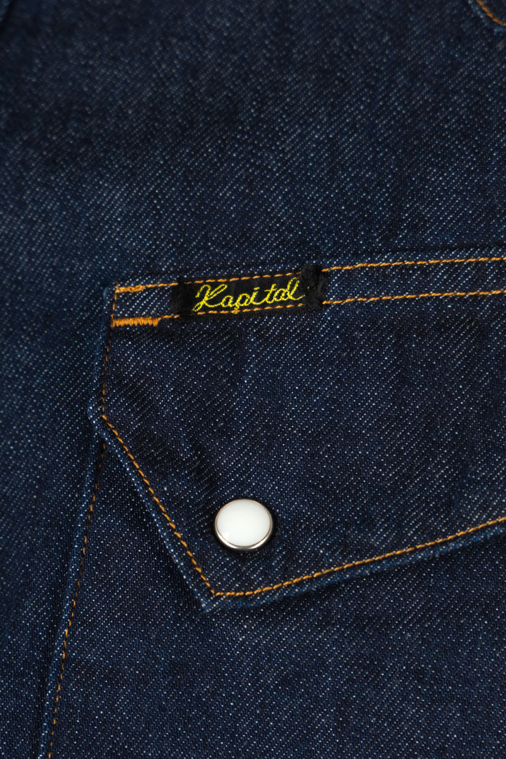 Kapital - 8oz Denim Western Shirt - Indigo