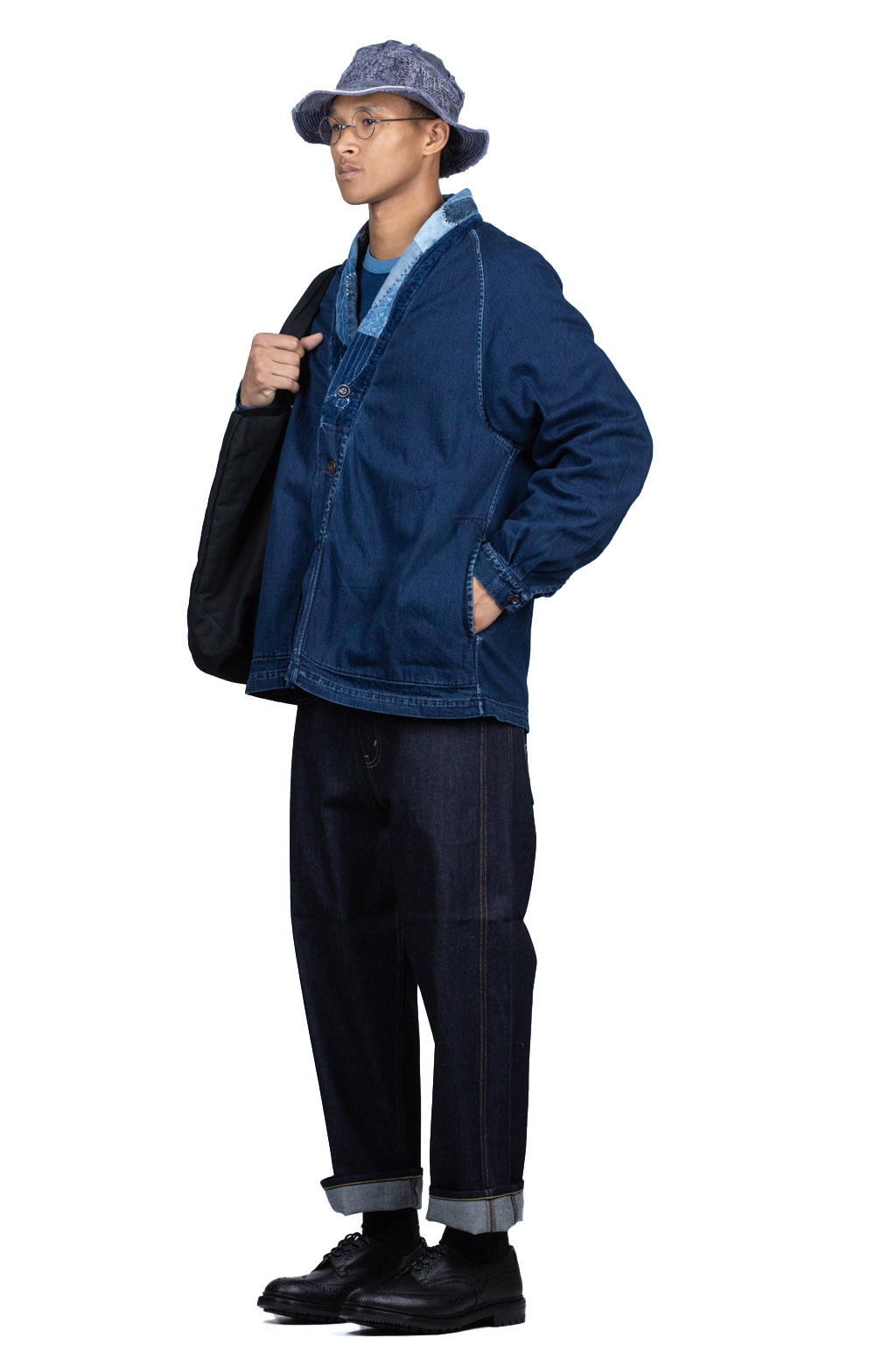 Kapital 8oz IDG Denim TIGER JUDDBHAN Shirt (NORAGI Remake)