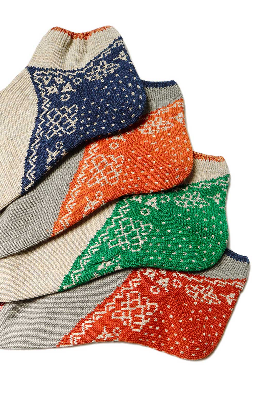 Kapital 96 Yarns Bandana Heel Ankle Socks - 4 Colors