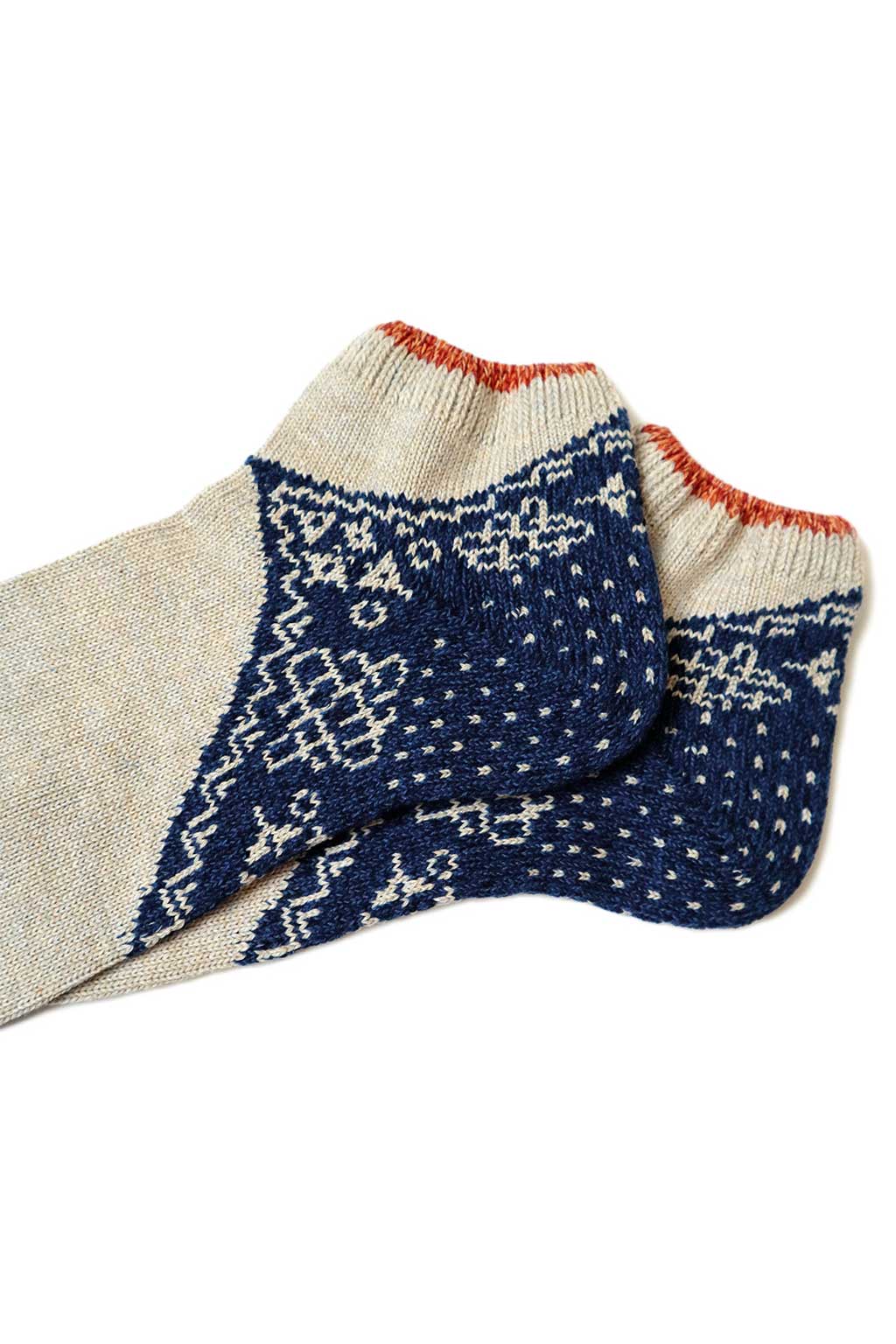 Kapital 96 Yarns Bandana Heel Ankle Socks - 4 Colors
