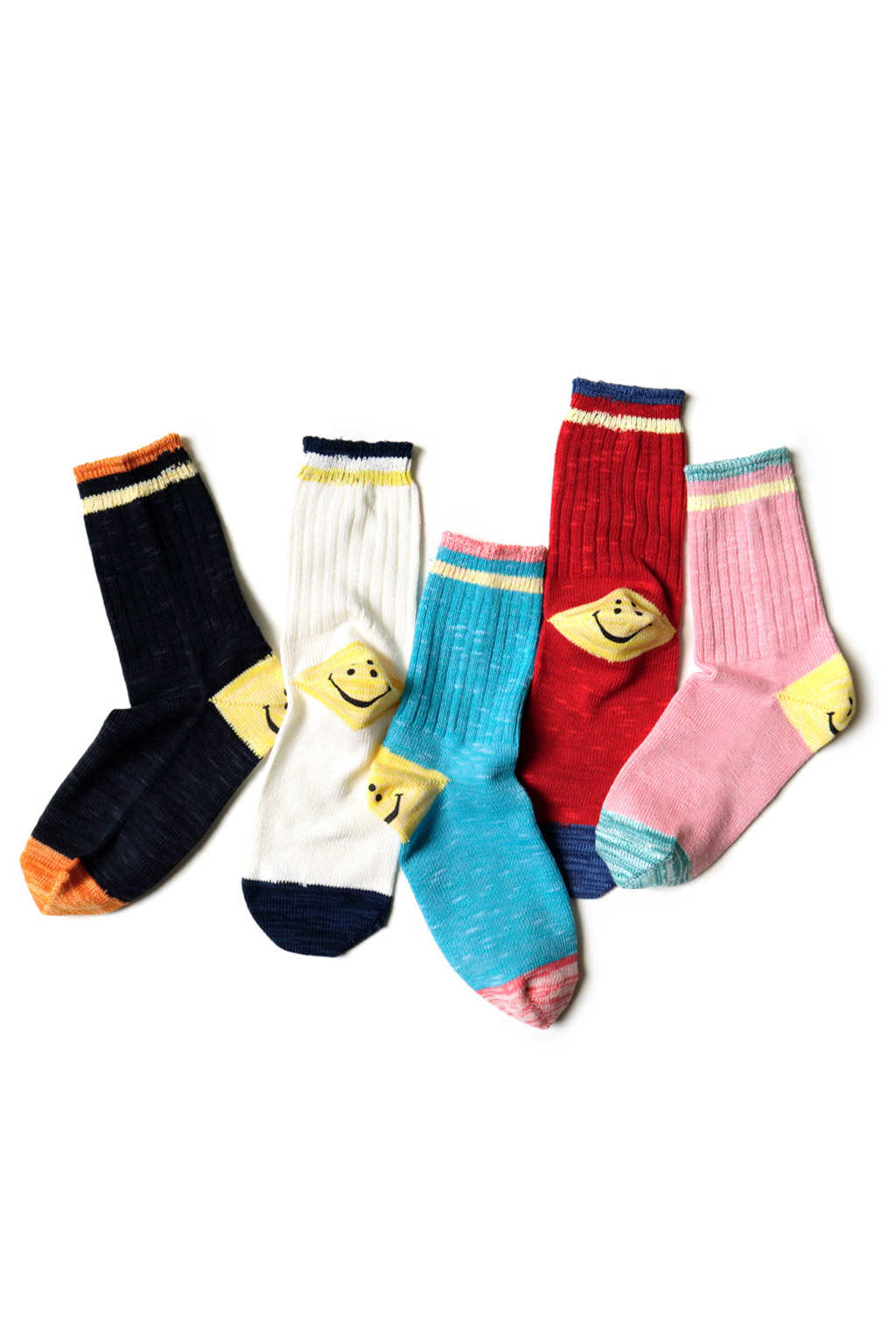 Kapital 96 Yarns IVY RAINBOWY HAPPY HEEL Socks - 5 Colors
