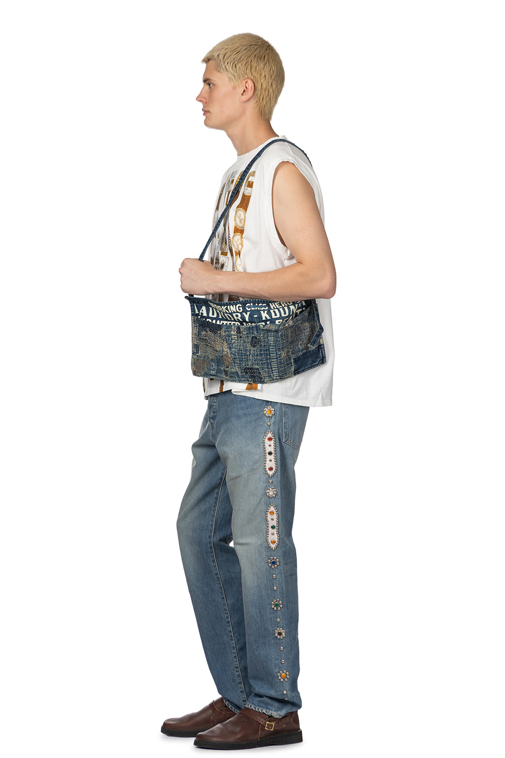 Kapital - BORO AD Apron - Indigo