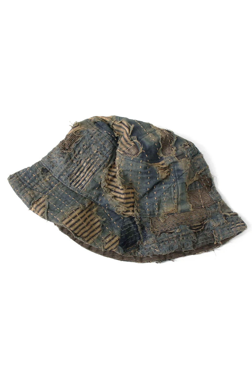 Kapital - BORO Bucket Hat - Indigo