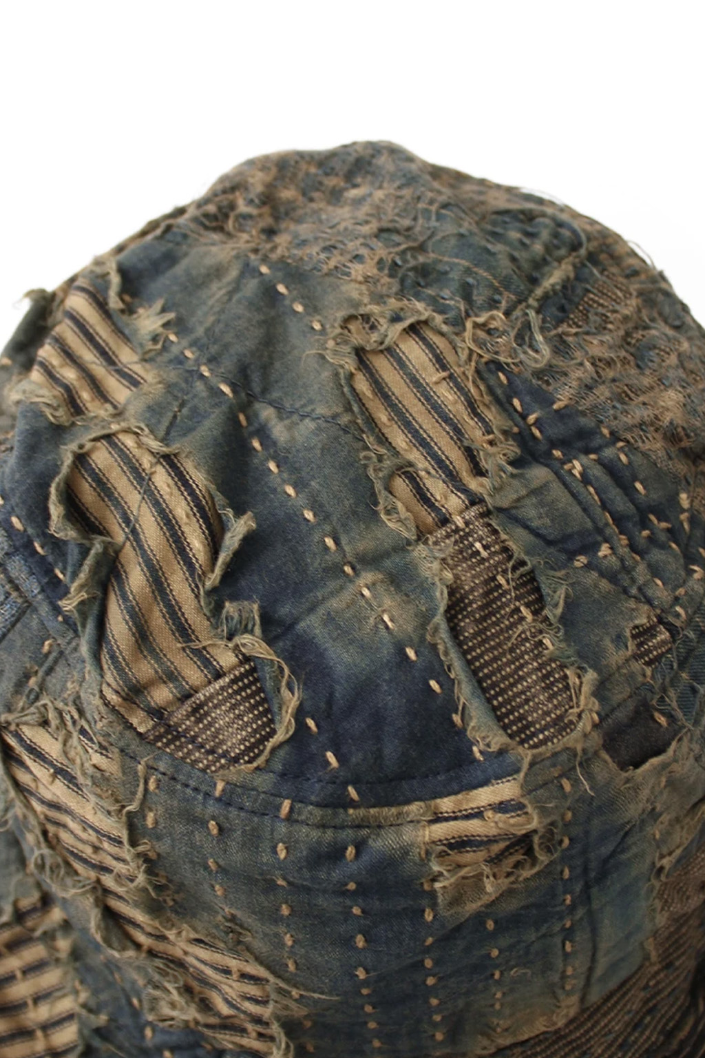 Kapital - BORO Bucket Hat - Indigo