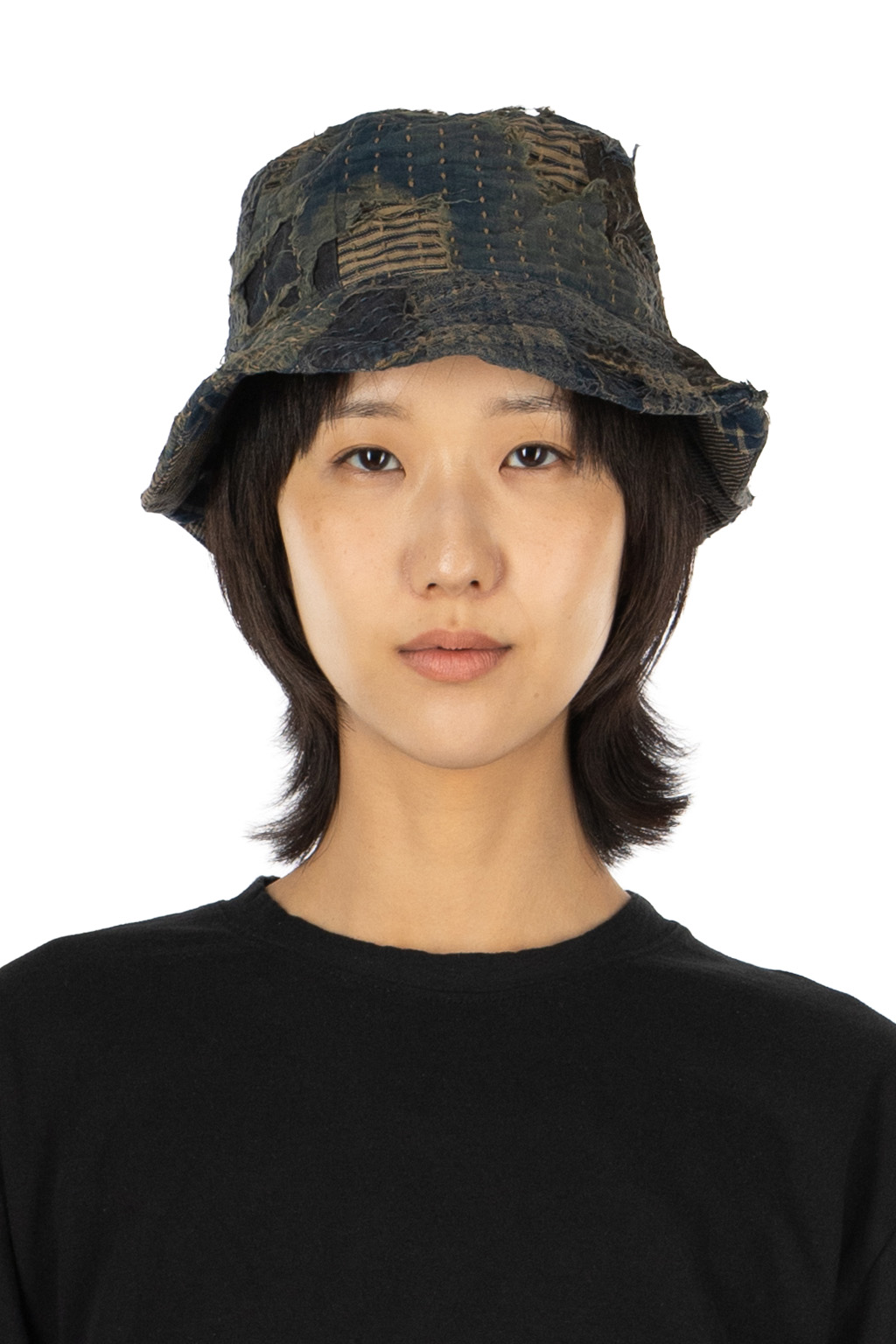 Kapital - BORO Bucket Hat - Indigo